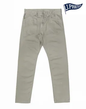 5-POCKET PANTS - LIGHT GREY