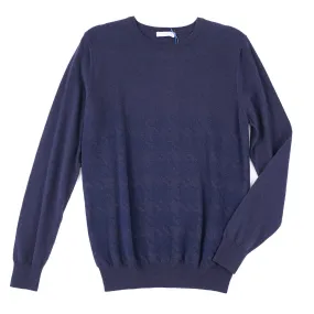 Boglioli Printed Merino Wool Sweater