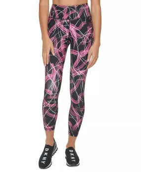 DKNY Sport -  Electric Shock Printed 7/8 Leggings