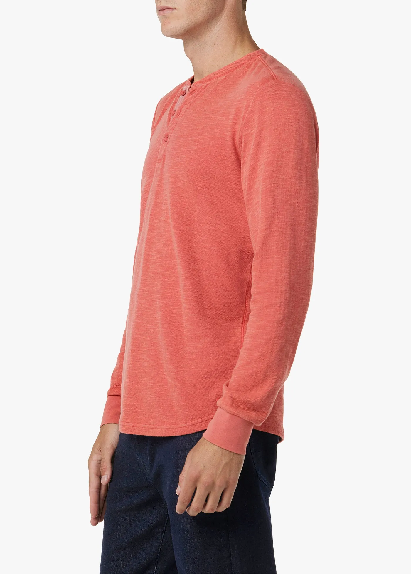 DWIGHT DOUBLE-FACE HENLEY