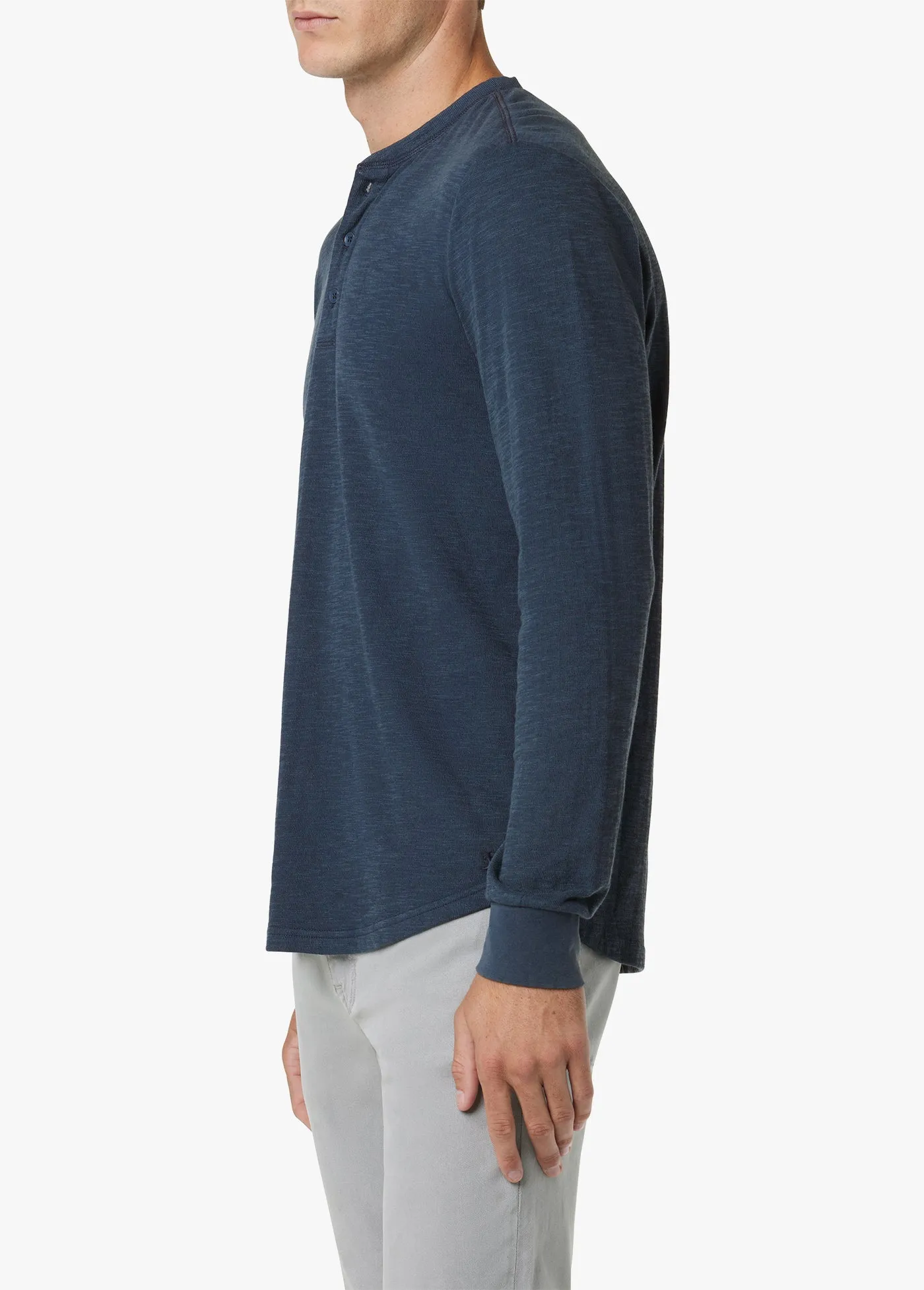 DWIGHT DOUBLE-FACE HENLEY