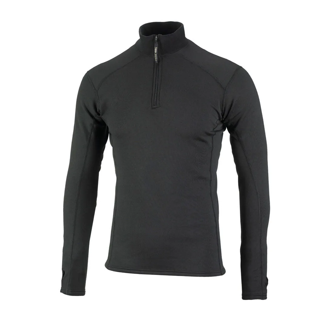 Factor 2 Mens Long Sleeve Zip Neck Mid Layer Top