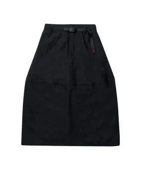 Gramicci Wool Paneled Skirt Charcoal