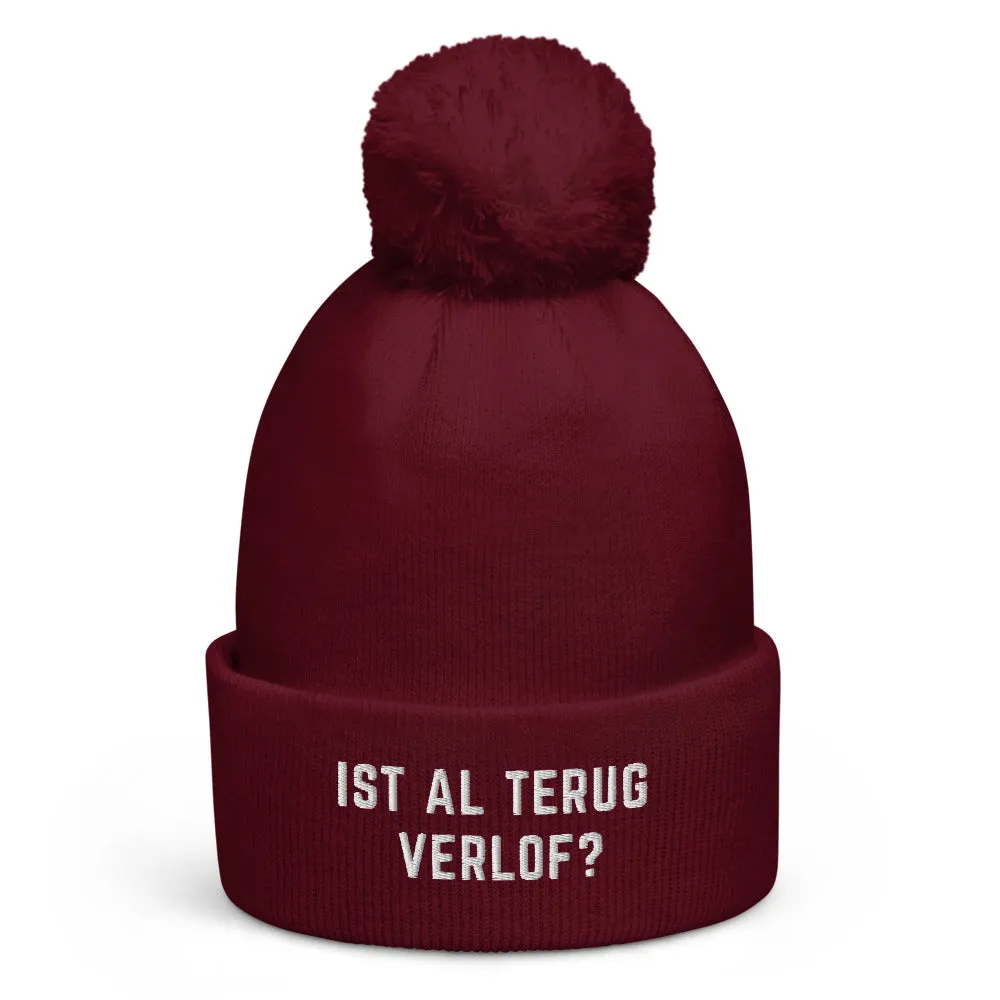 Ist al terug verlof?