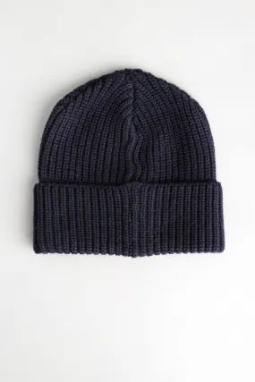 Navy Knit Beanie