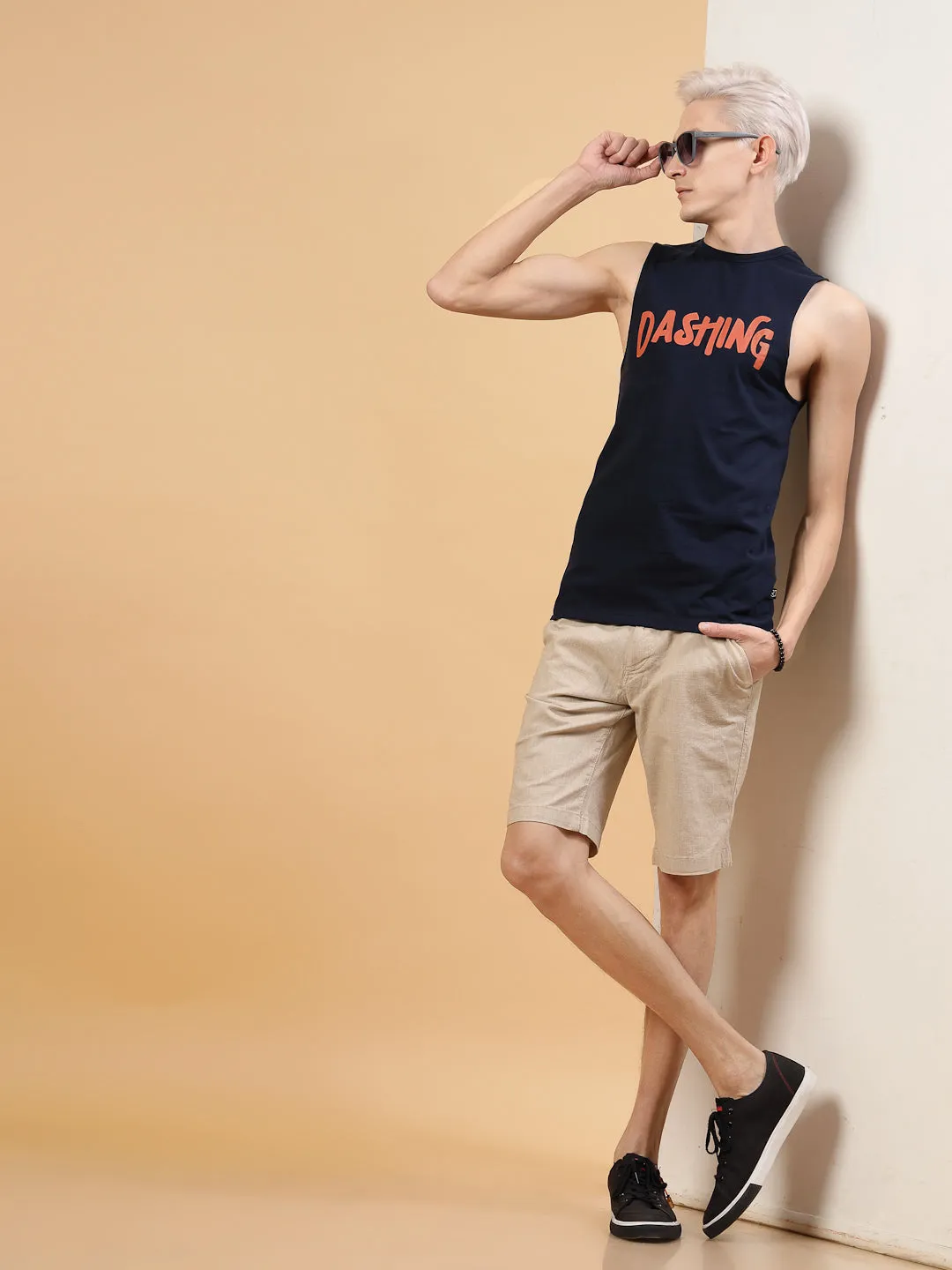 Perfect Placement Cotton Jersey Vest Tee