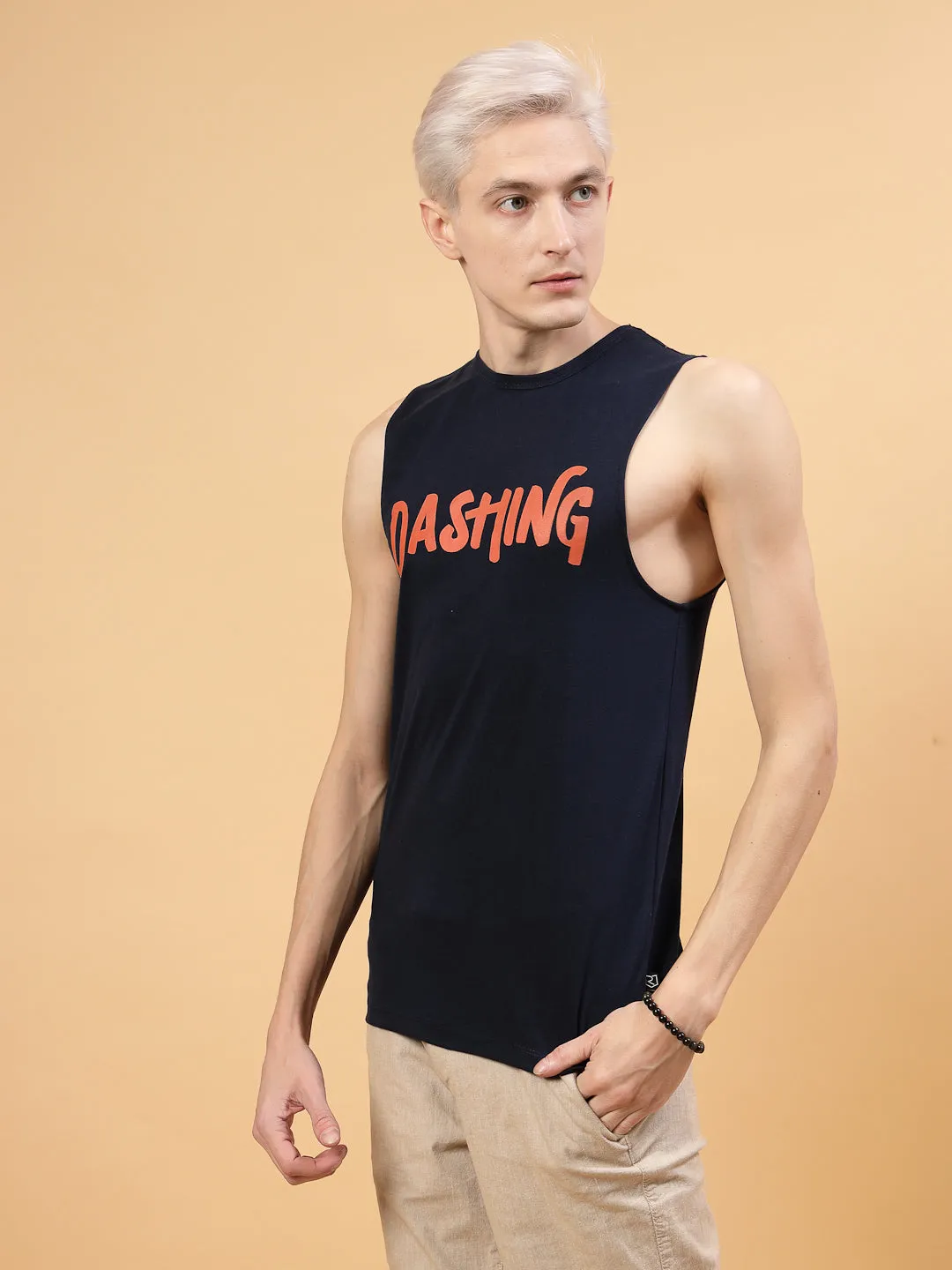 Perfect Placement Cotton Jersey Vest Tee