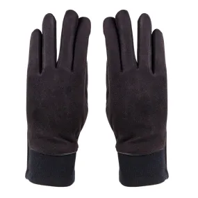 Plain Winter Gloves For Women - Black