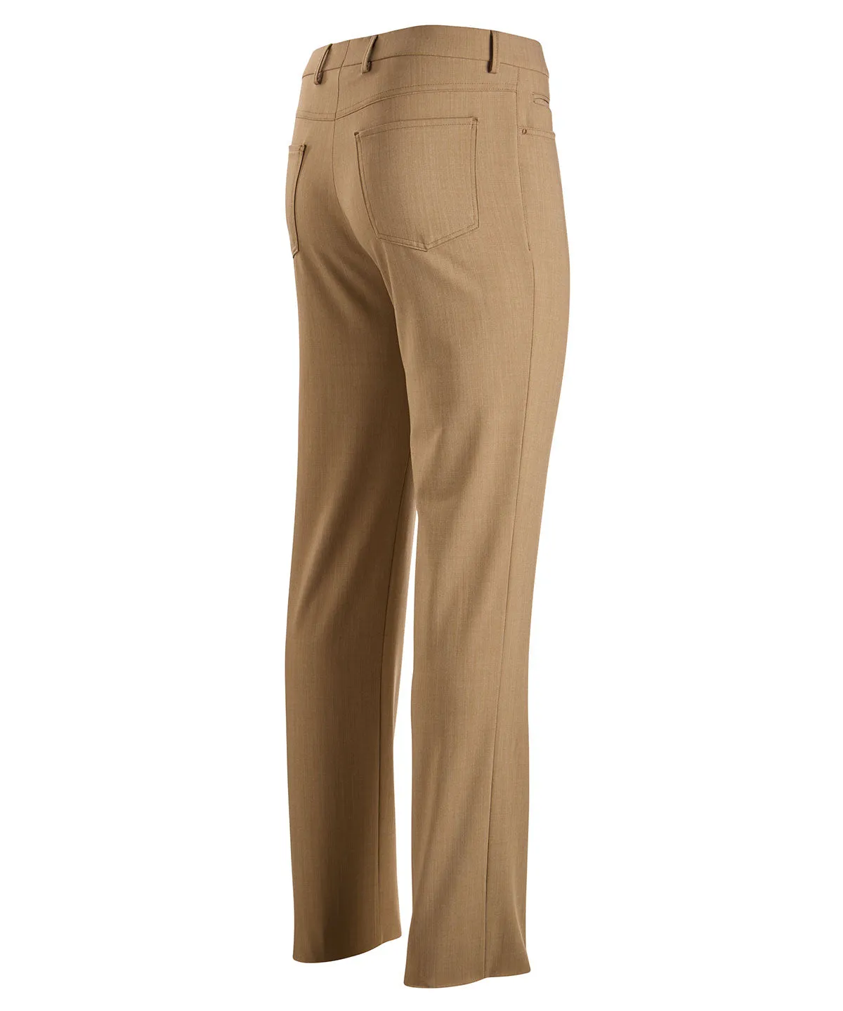 Signature Bi-Stretch Serge Wool 5-Pocket Pants