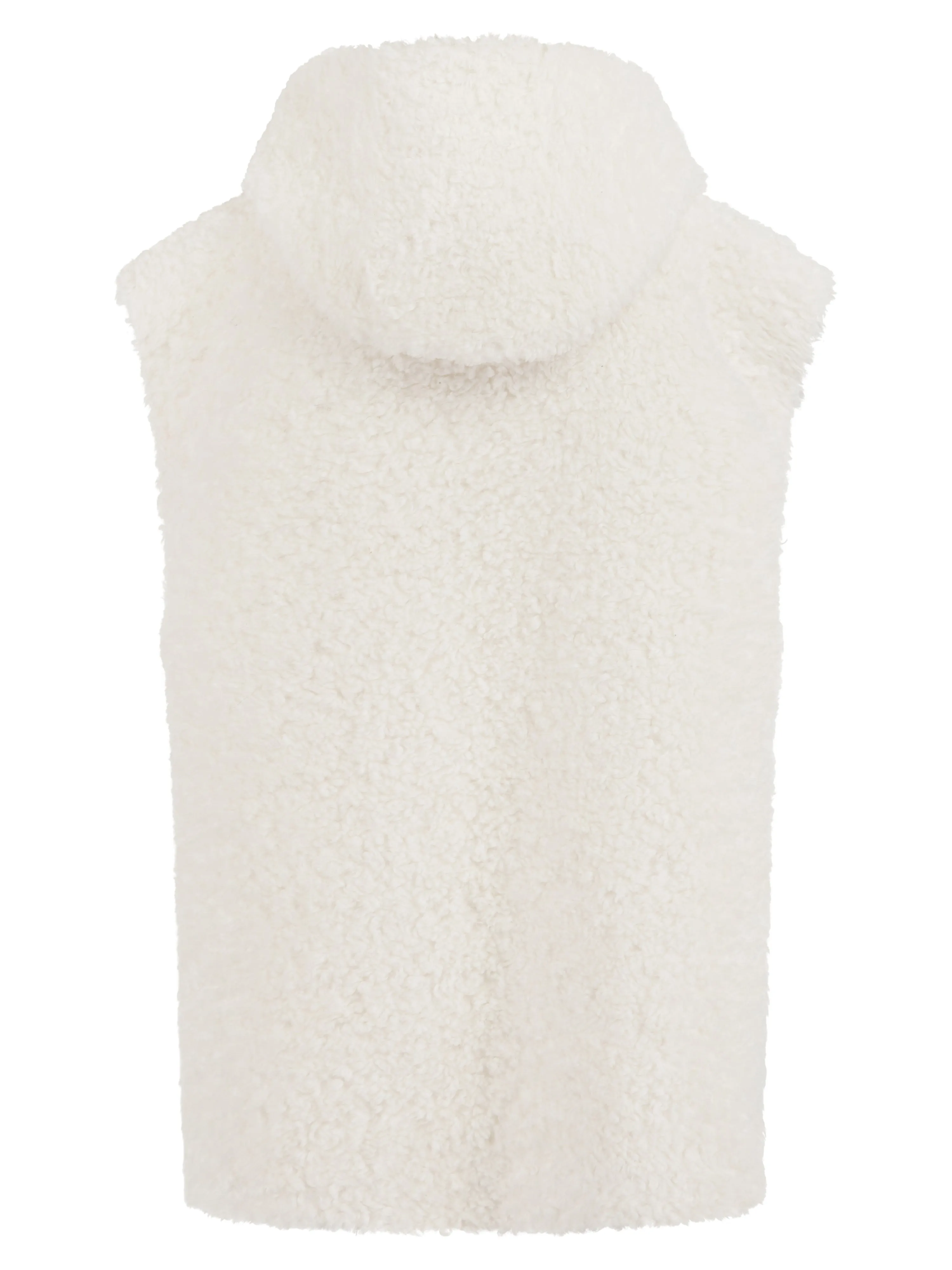 TRINITY GILET IN CREAM