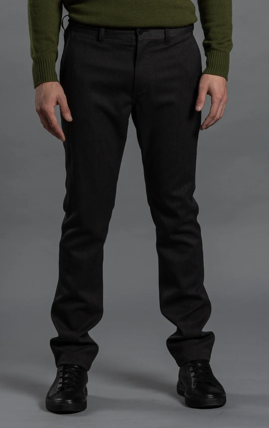 WOOL BLEND CHINO